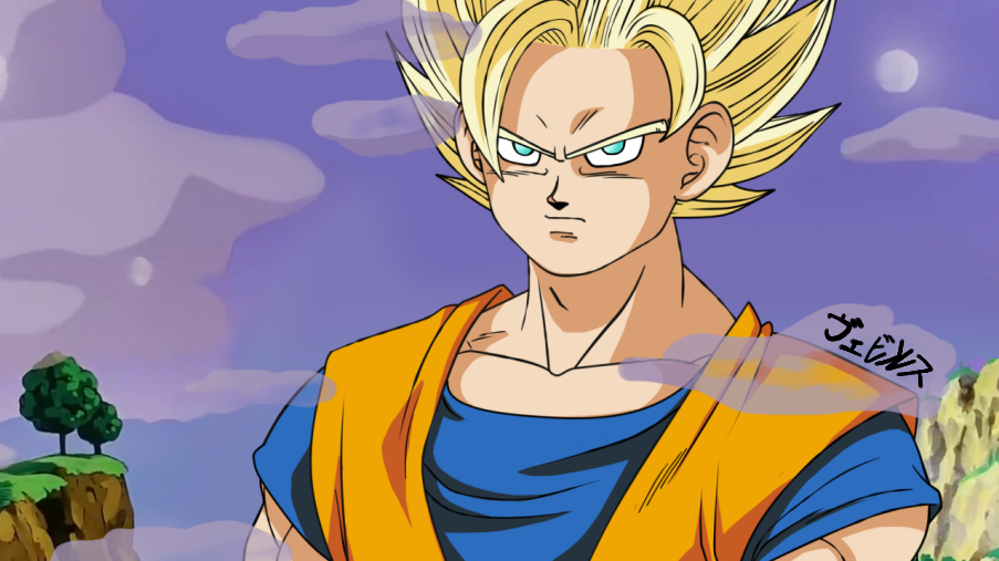 Super Saiyan 2 Goku by chanmio67 on DeviantArt