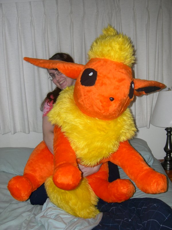 Life size Flareon  plush