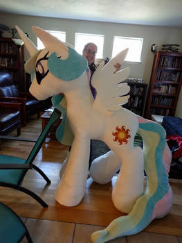 Life size Princess Celestia plush