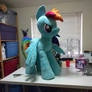 Three foot Rainbow Dash