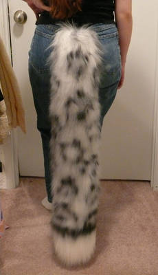 Airbrush snow leopard 1