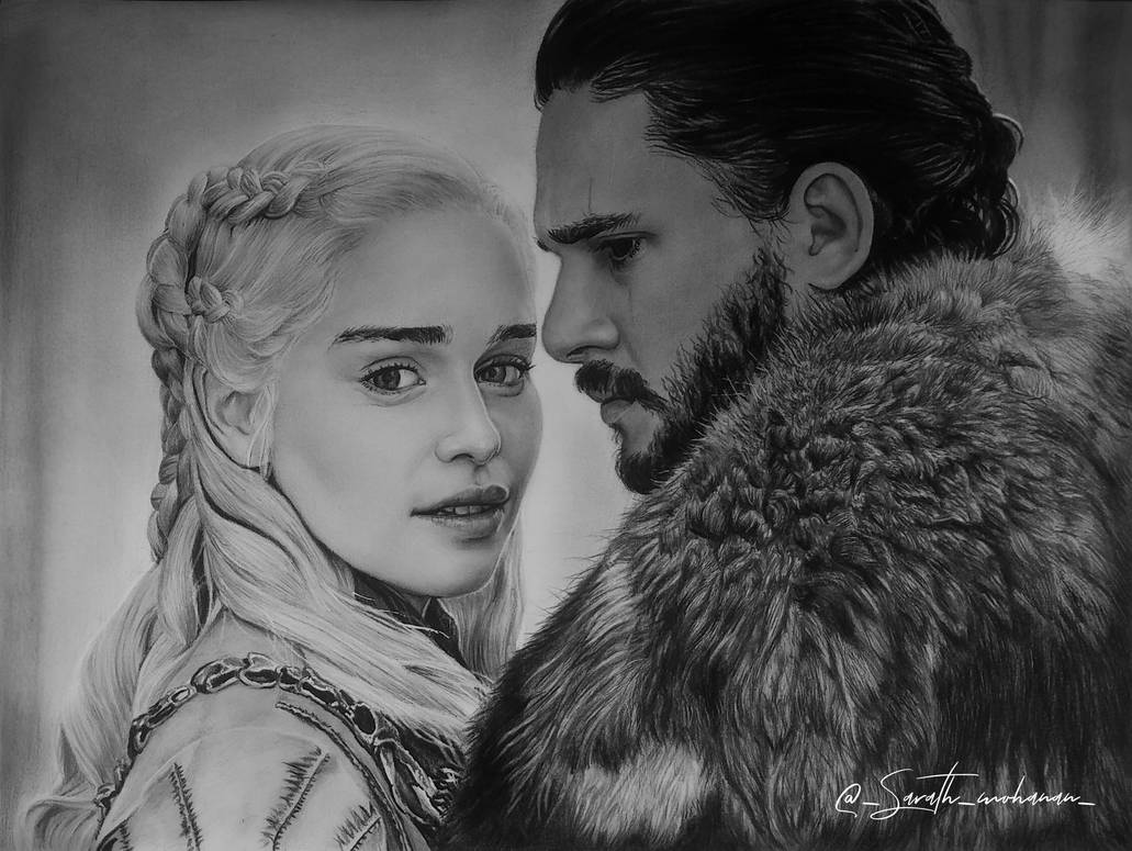 Game of thrones Pencil Drawing by sarath162001 on DeviantArt