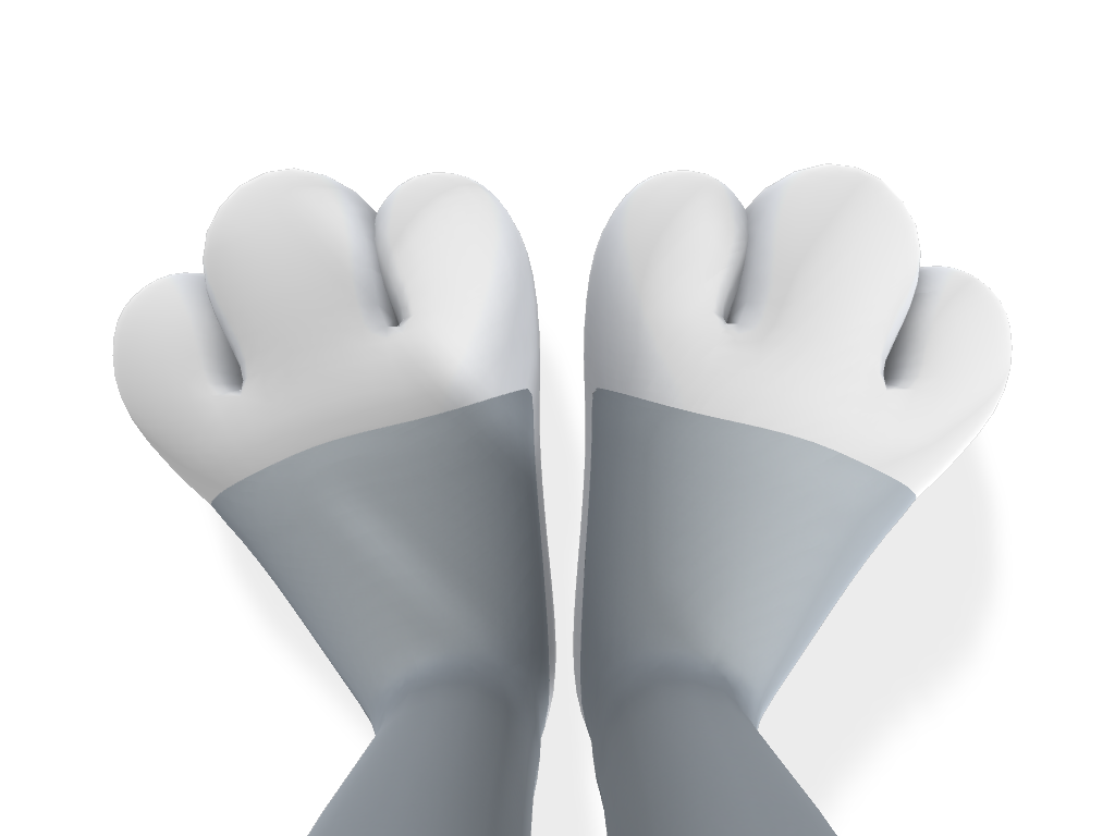 Bugs Bunny Feet Close Up 3D 4 by LD1998 on DeviantArt