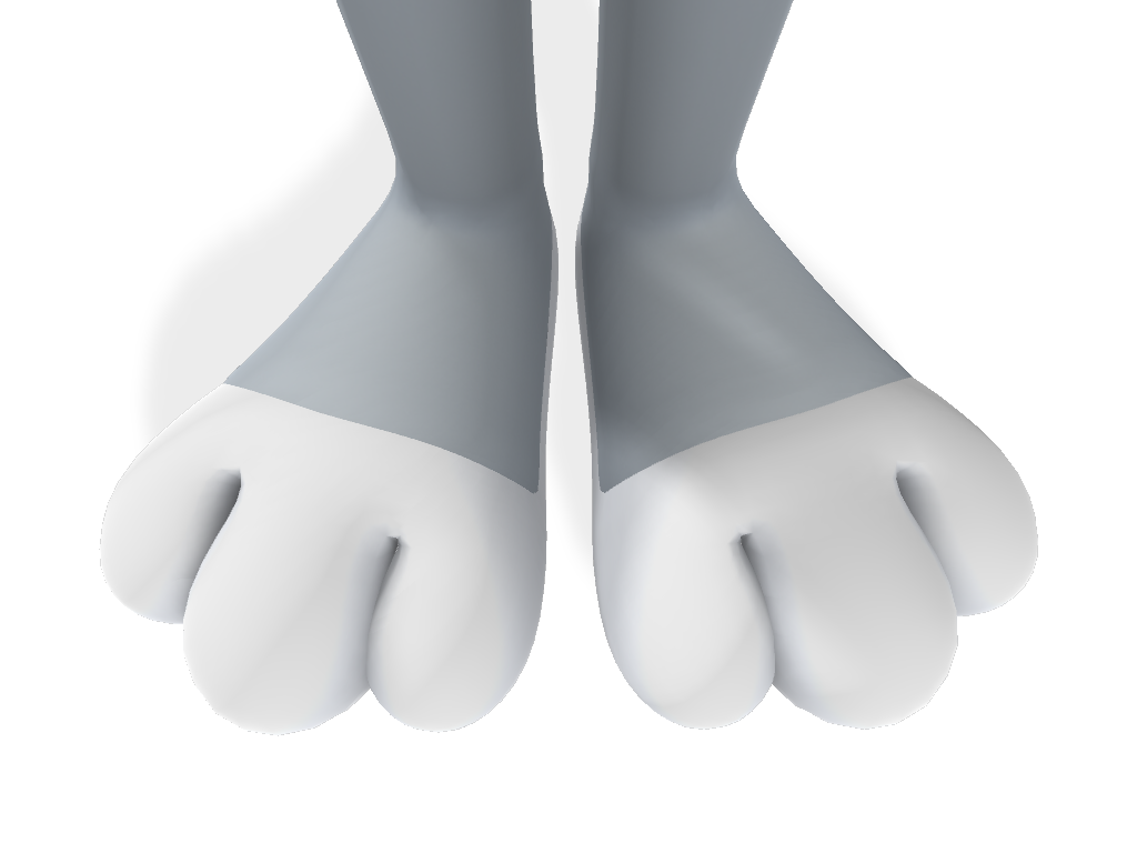 Bugs Bunny Feet Close Up 3D 5 by LD1998 on DeviantArt