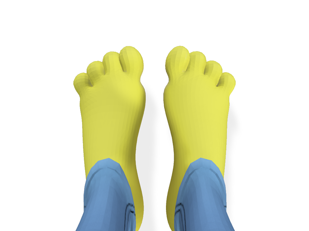 Jenn The Rabbit Feet Close Up 3D 4 by LD1998 on DeviantArt