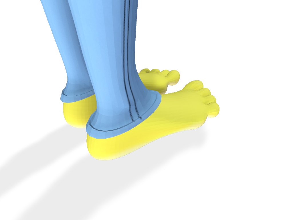 Jenn The Rabbit Feet Close Up 3D 6 by LD1998 on DeviantArt