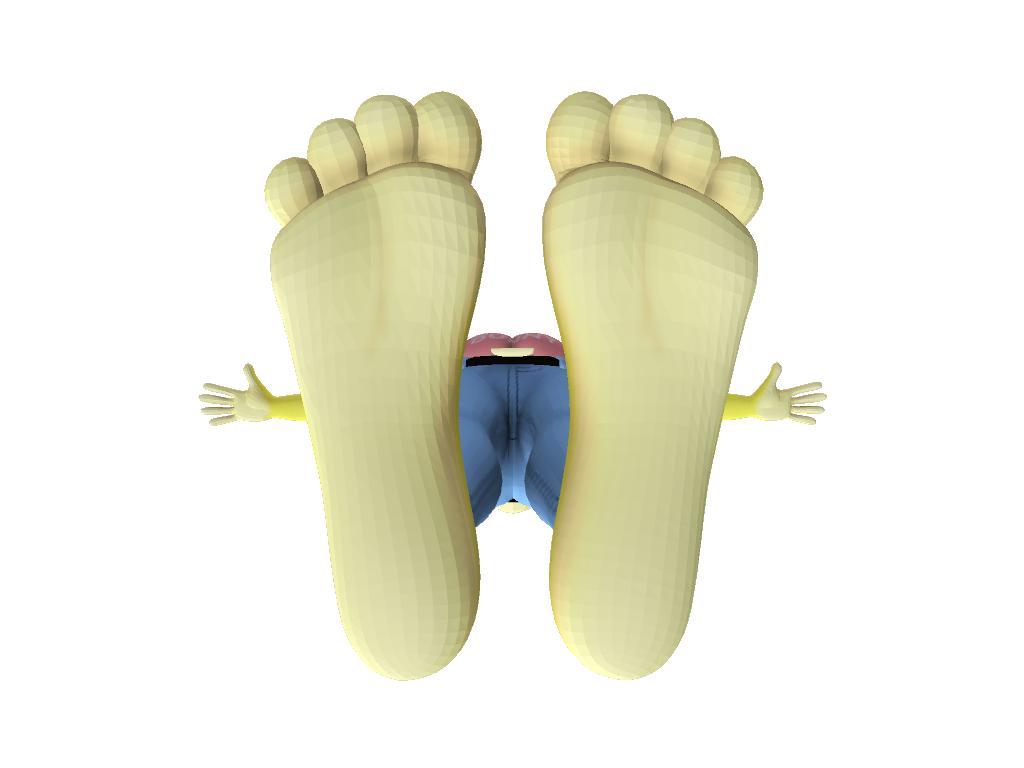 Jenn The Rabbit Feet Close Up 3D 8 by LD1998 on DeviantArt