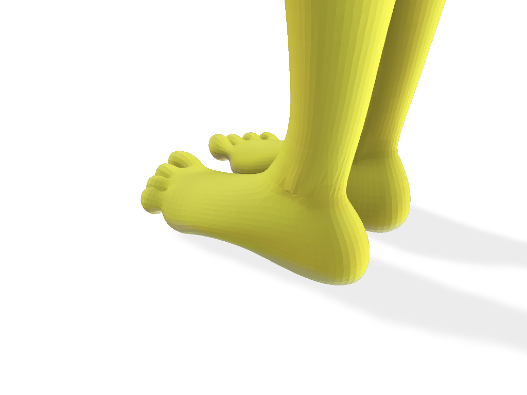 Jenn The Rabbit Feet Close Up 3D (Alternate) 7 by LD1998 on DeviantArt