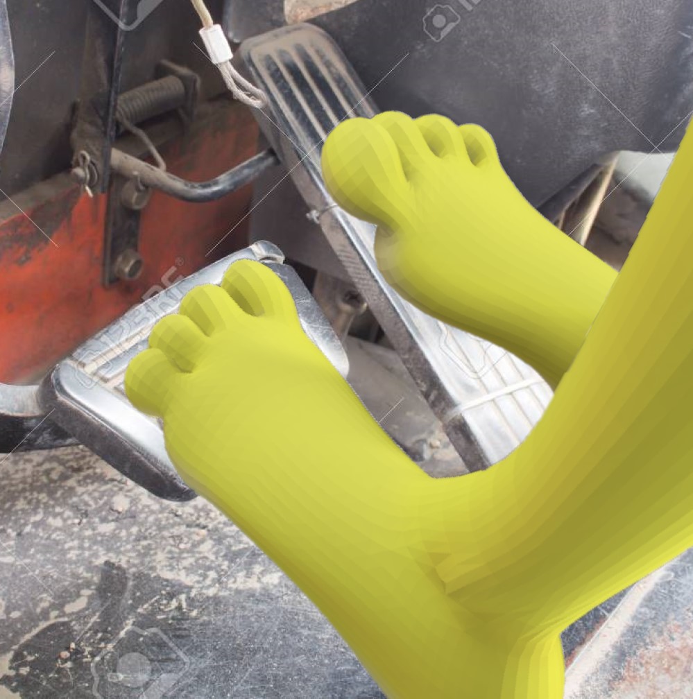 Jenn The Rabbit (Barefooted) Pedal Press 2 by LD1998 on DeviantArt