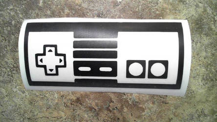 Nes Controller Decal
