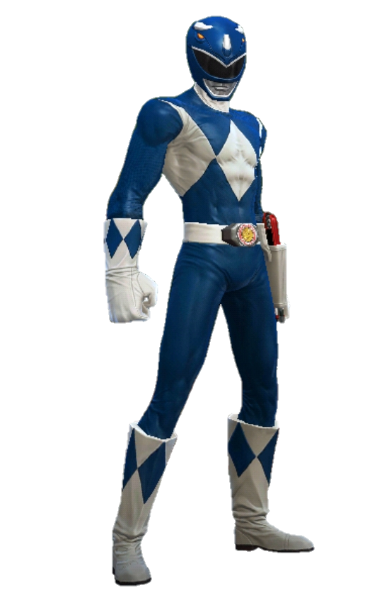 Power Rangers: Legacy Wars - MMPR Blue Vector by PRLegacyWarsRenders on ...