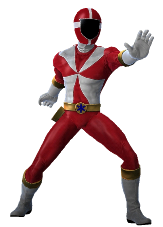 PR Legacy Wars - Red Lightspeed Ranger Vector (6) by ...