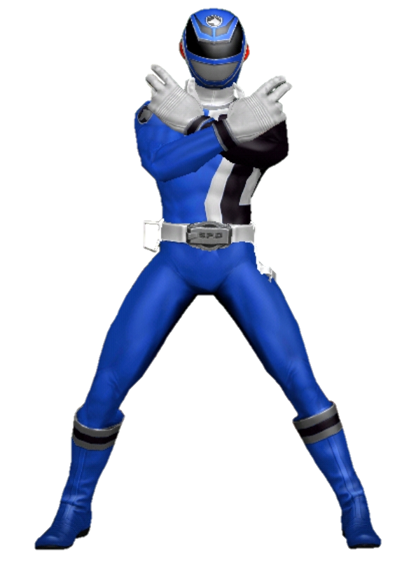 Spd Blue Ranger PR Legacy Wars - SPD Blue Ranger Vector (4) by PRLegacyWarsRenders on ...