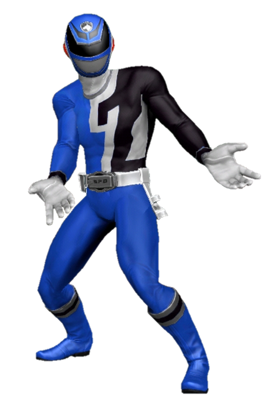 Spd Blue Ranger PR Legacy Wars - SPD Blue Ranger Vector (7) by PRLegacyWarsRenders on ...