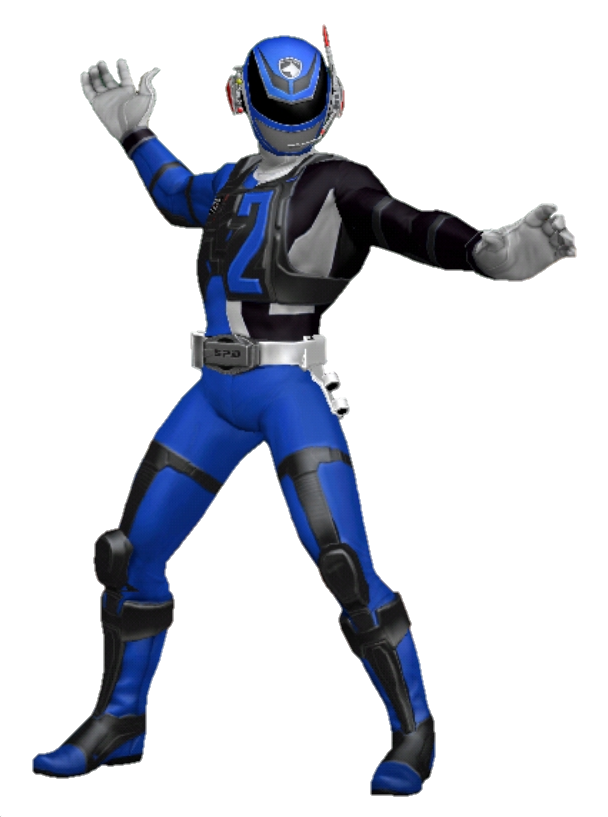 Spd Blue Ranger PR Legacy Wars - SPD Blue Ranger Vector (13) by PRLegacyWarsRenders on ...