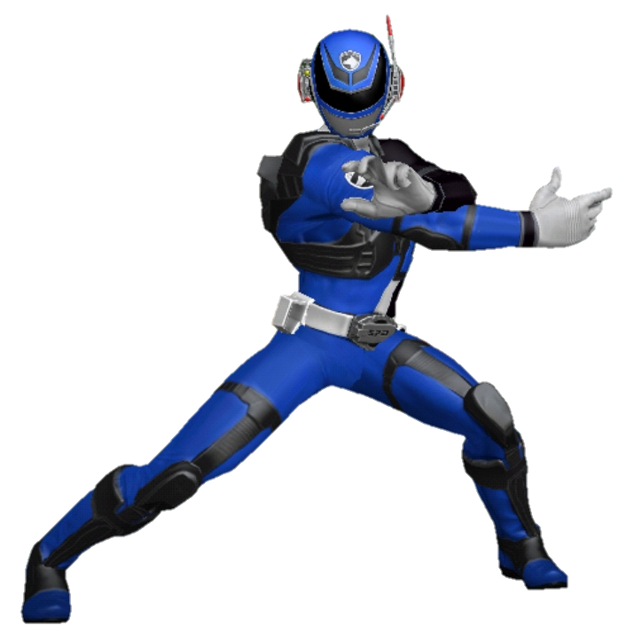 Spd Blue Ranger PR Legacy Wars - SPD Blue Ranger Vector (15) by PRLegacyWarsRenders on ...