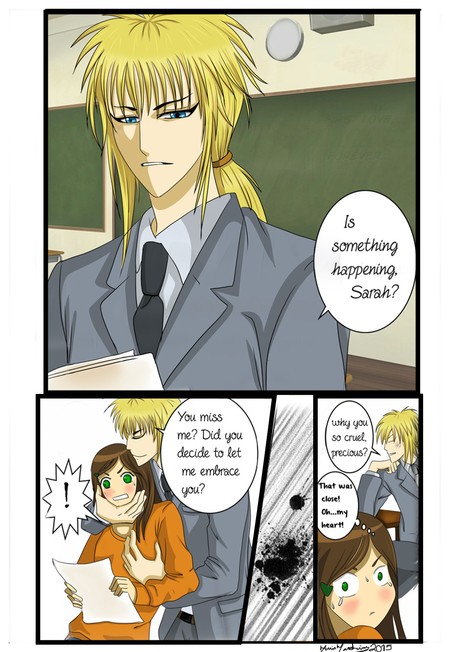 Jareth Teacher and Sarah - fanfaction - Comic 1