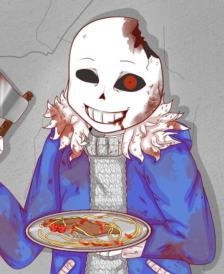 Horrortale Sans by Ohiko-blekfayrs on DeviantArt