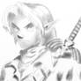 Link pencil drawing