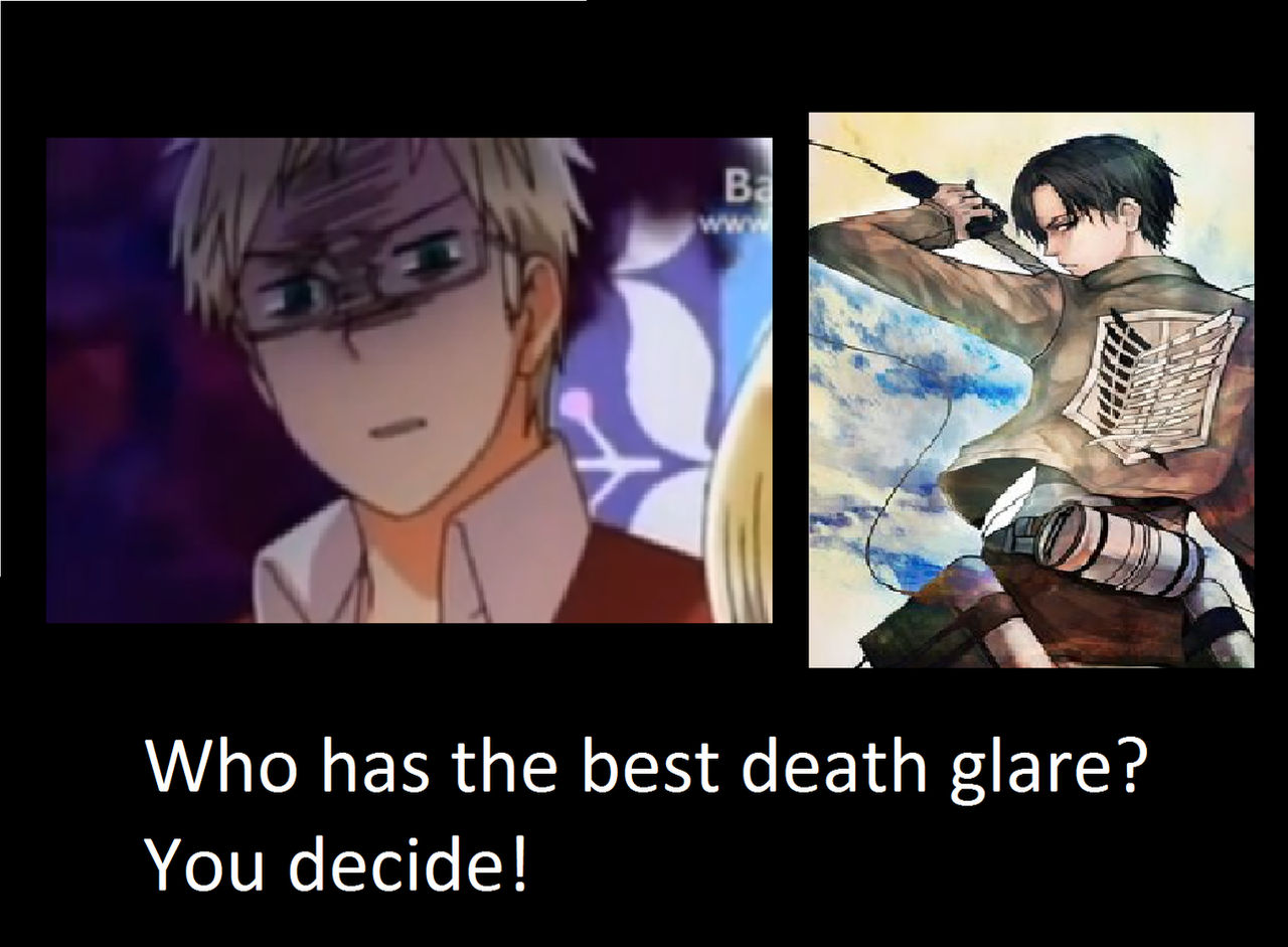 Who has the best death glare?