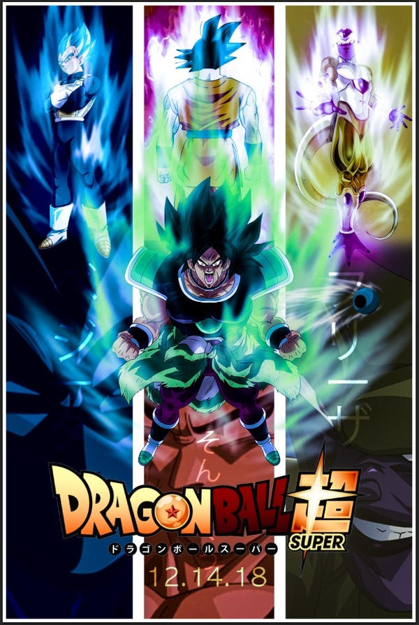 Dragon Ball Super Broly Movie Poster By Johnsimo On Deviantart