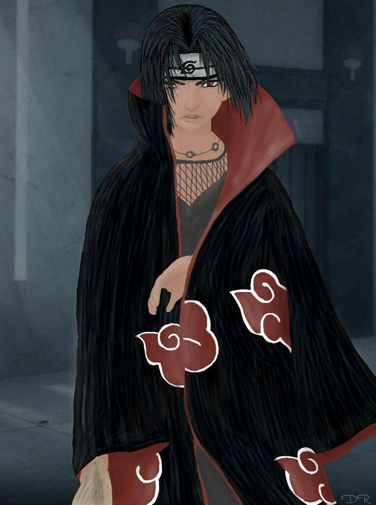 Realistic Itachi Uchiha Print by dr12002610