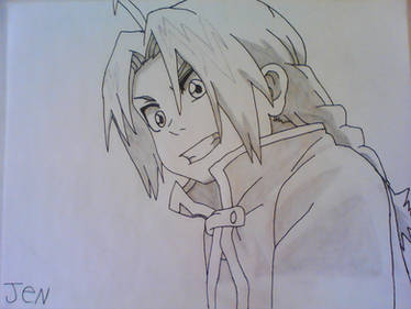 .Edward Elric Fan Art.