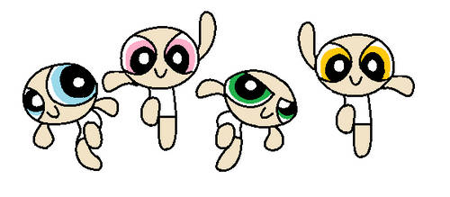 Powerpuff Body Base Powerpuff Girls Bases by PikaPikaGirl1 on DeviantArt