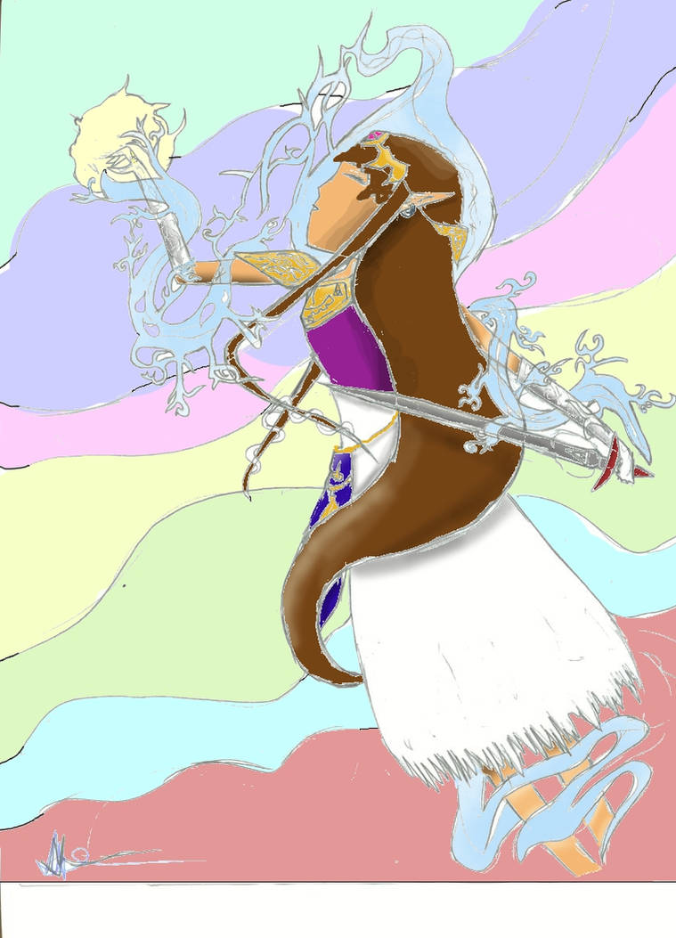 Zelda's Transformation by warrior-mia on DeviantArt