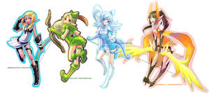 ::DragonNest::ABCD outfits of Archer