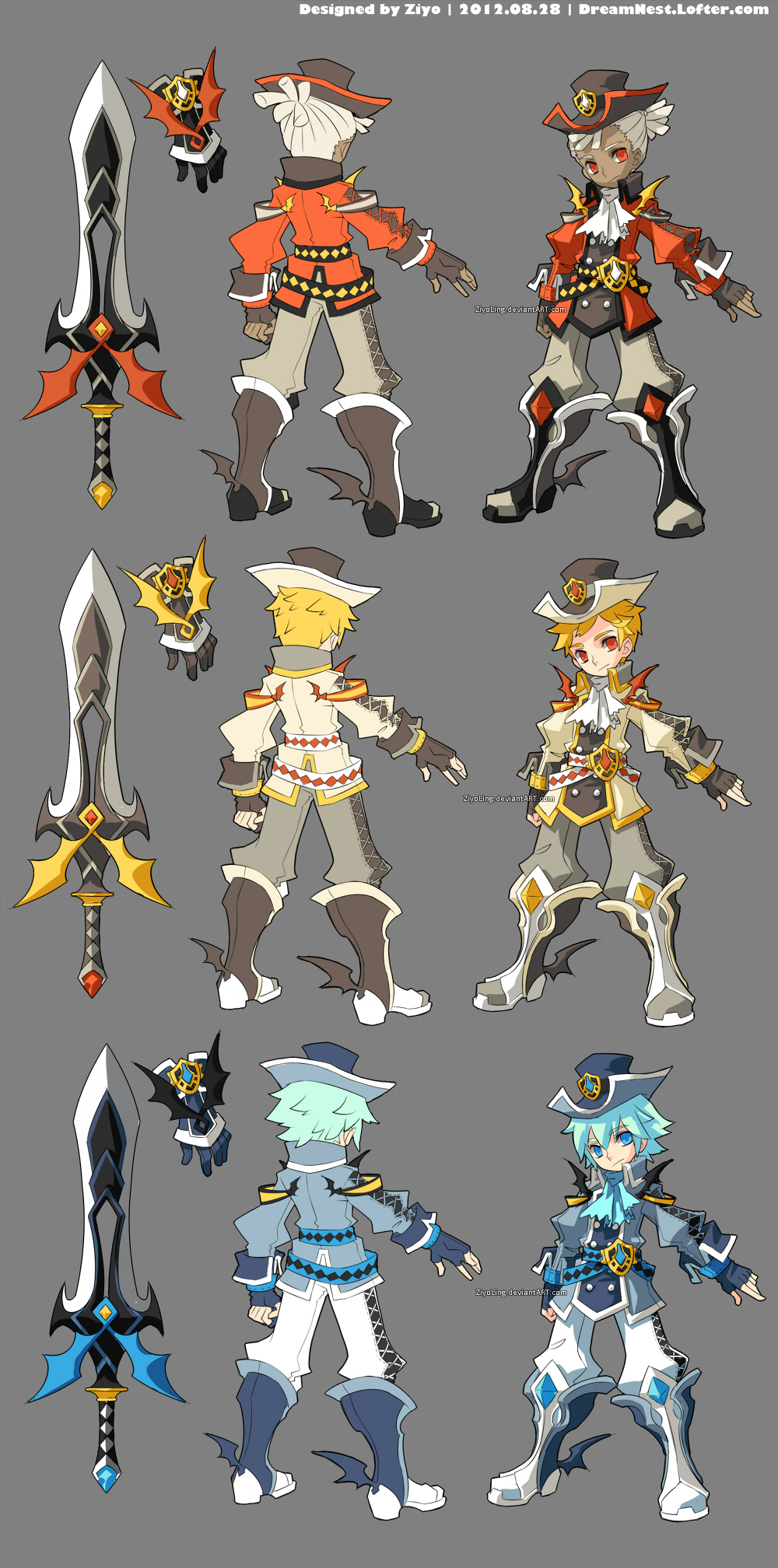 DragonNest Costume design-Warrior