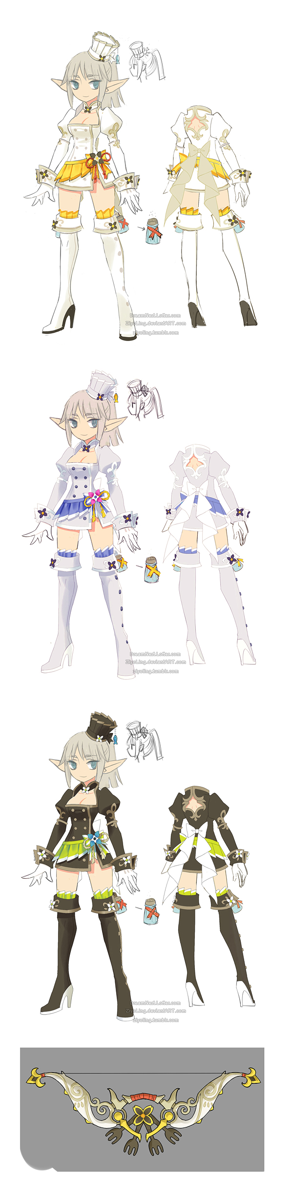 DragonNest restaurant costume Archer