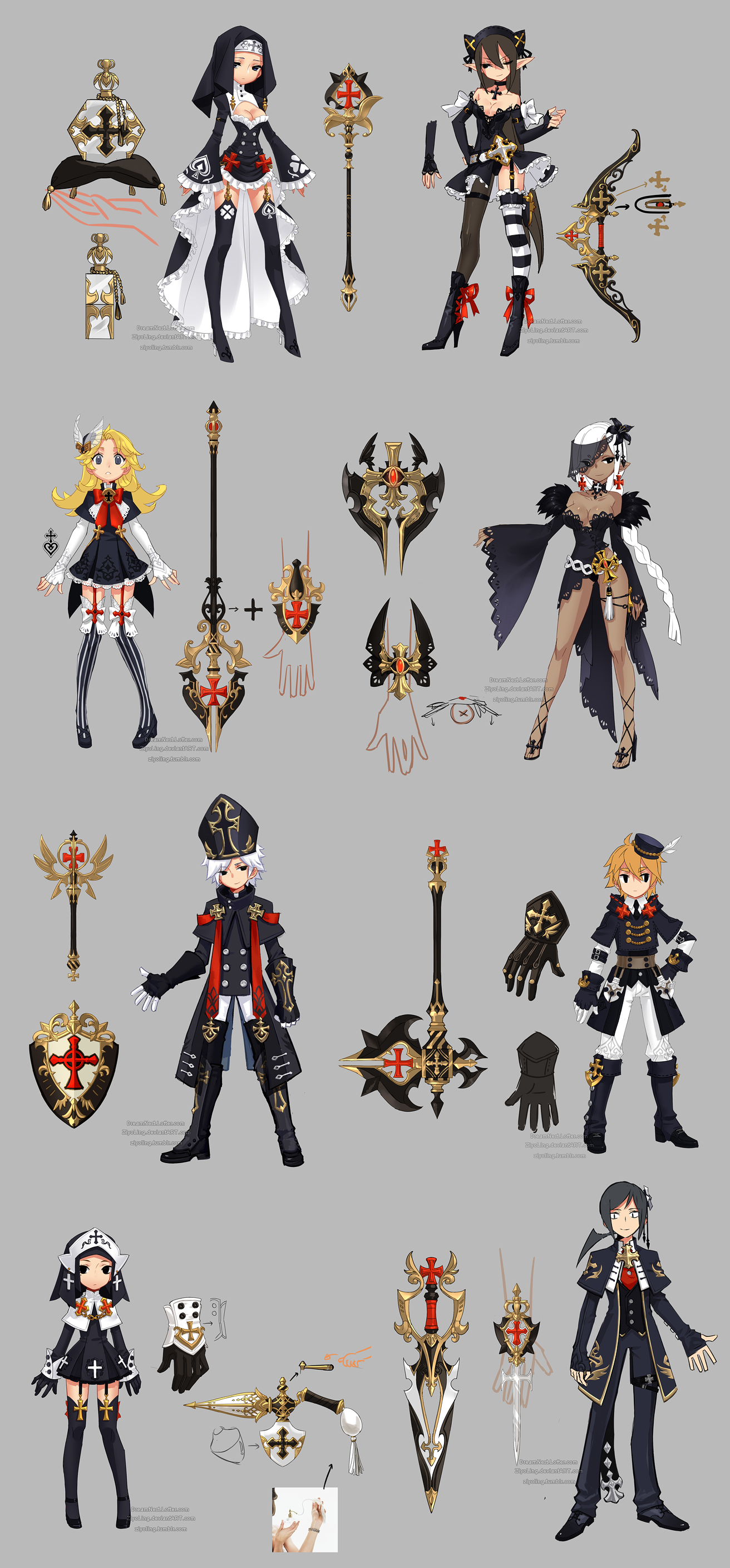 Dragon nest priest weapons