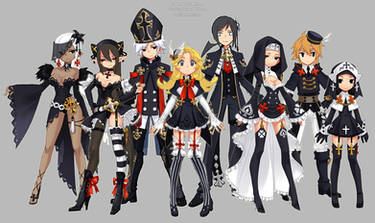 Dragon nest priest costume all classes