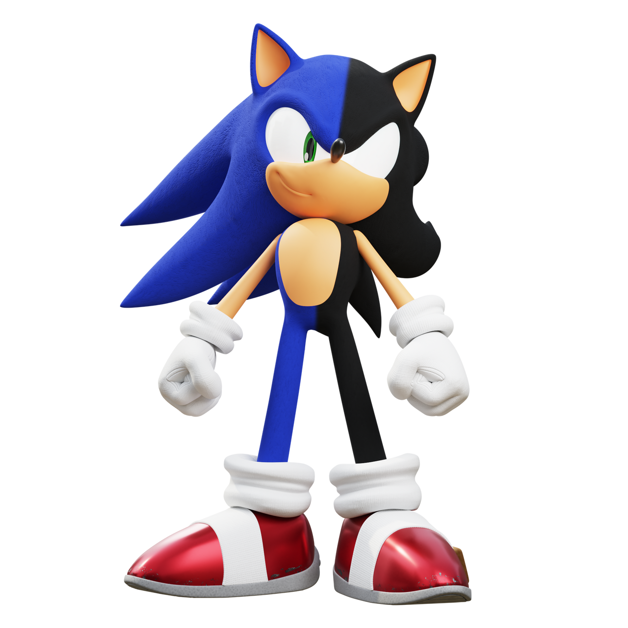 A new render of Dark Sonic!