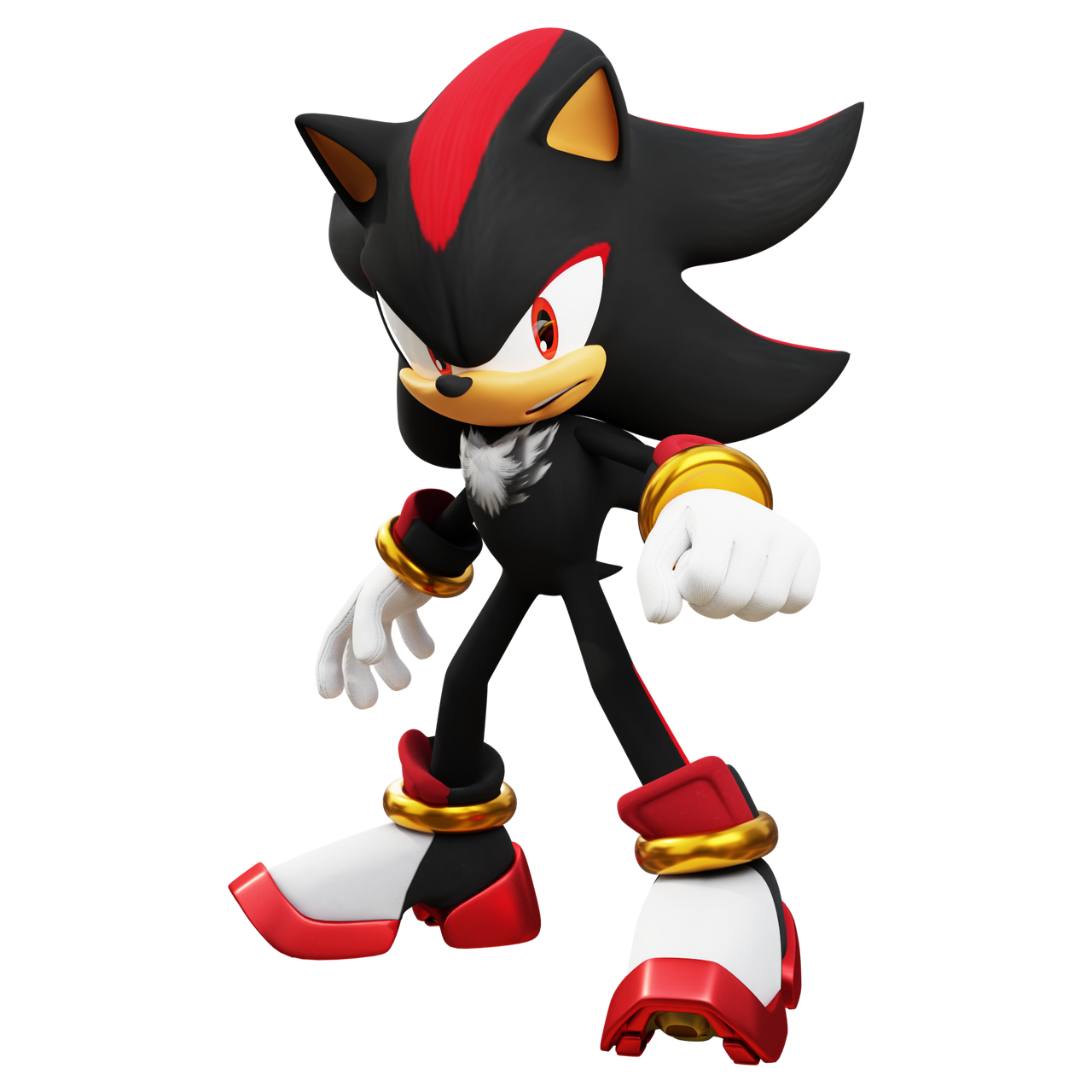 Faker - Shadow 3rd Render by ultraload on DeviantArt
