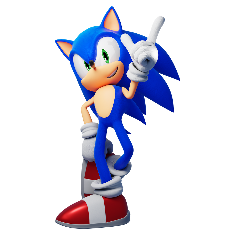 Best Kind of Blue - Sonic 15th Render by ultraload on DeviantArt