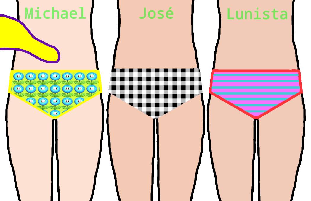 Michael-Jos-Lunista en ropa interior (underwear)