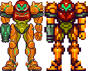 Super metroid, pixel upgrade.