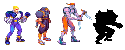 Captain Commando, pixel upgrade. by Omegachaino