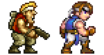 Richter Belmont, metal slug size.