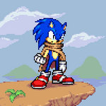 Sonic nostalgic (wip) by Omegachaino