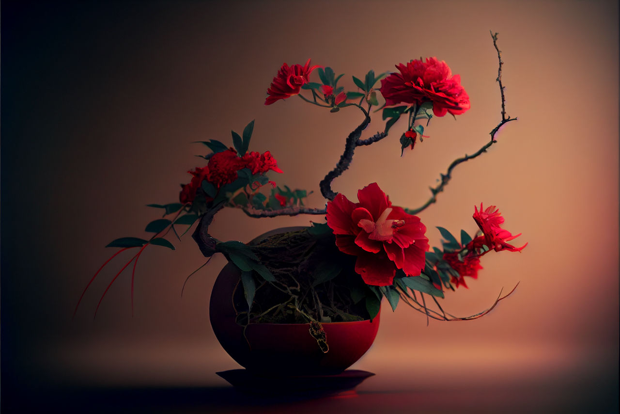 Middlemist Flower ikebana by Leoncio22 on DeviantArt