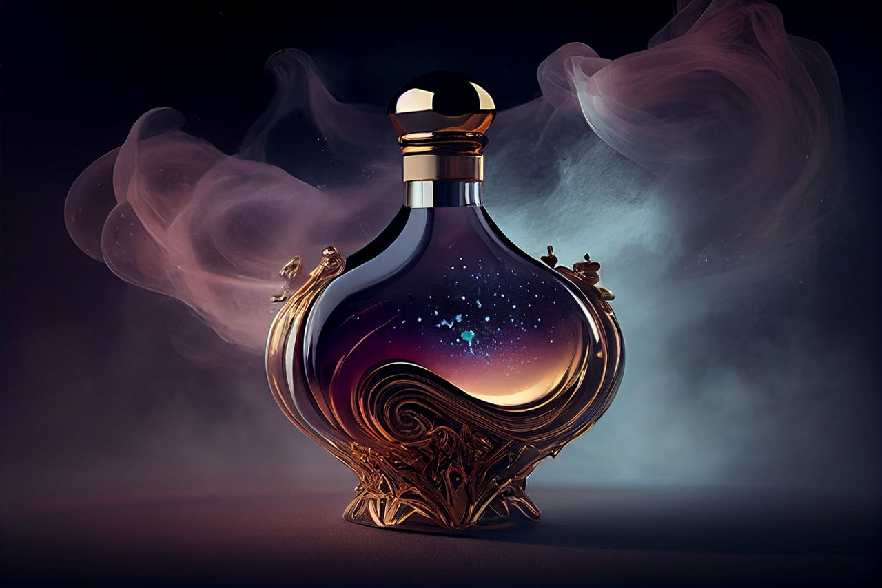 bottle of perfume design