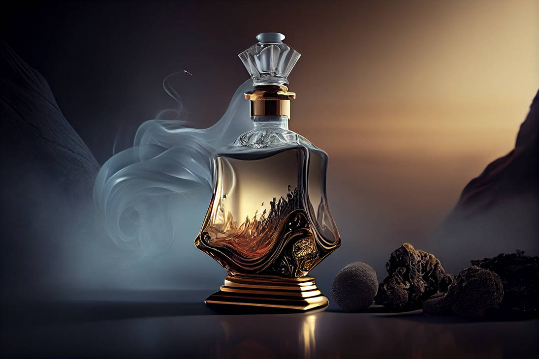 Perf ultra luxury chic perfume bottle design infin by Leoncio22 on