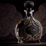 Perf ultra luxury chic perfume bottle design black