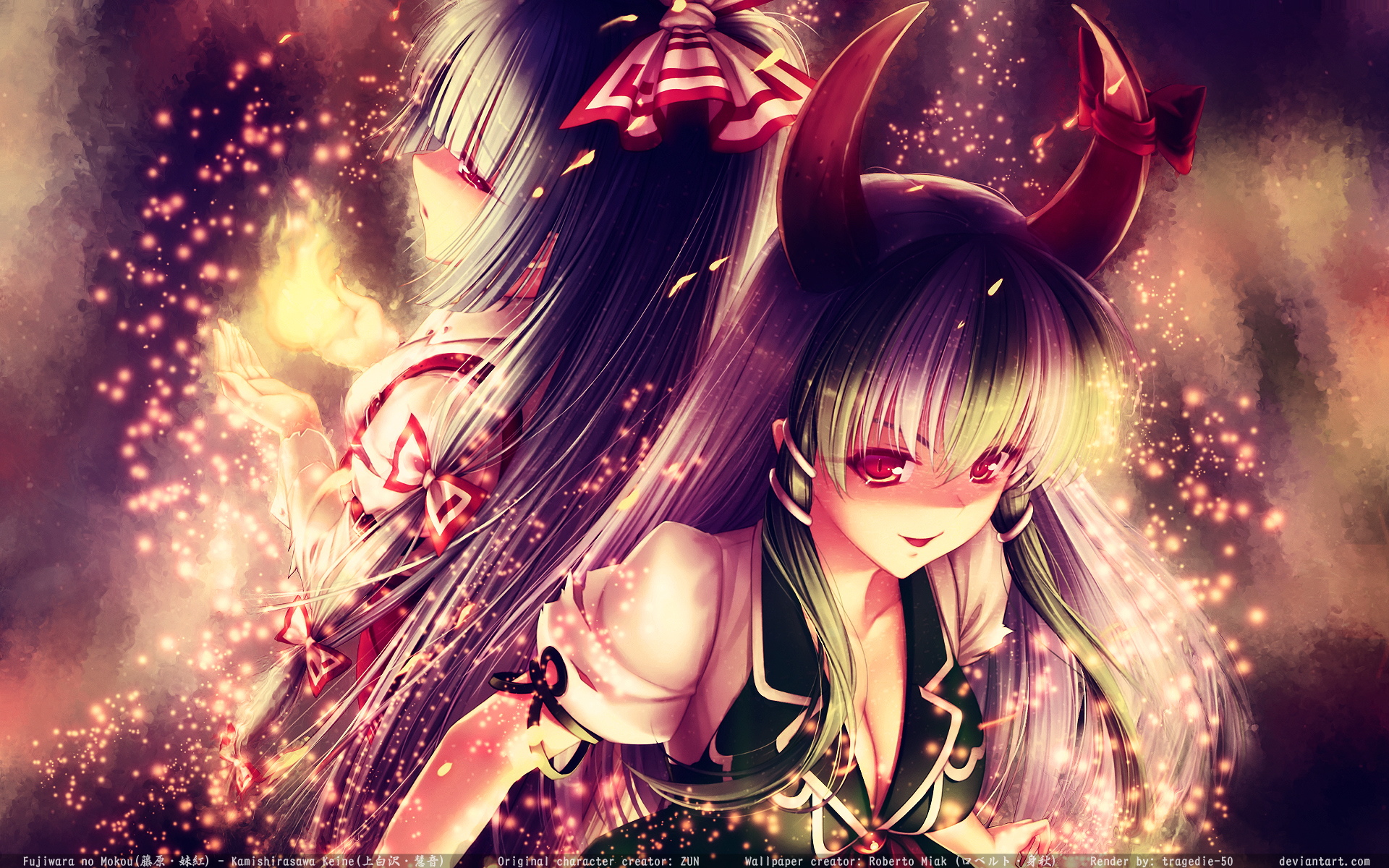 Mokou And Keine Tale Of Fire By Roberto Miak On Deviantart Mokou And Keine Tale Of Fire By Roberto Miak On Deviantart