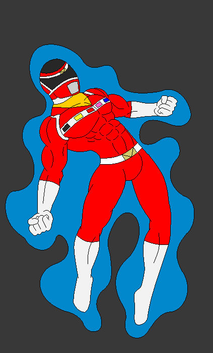 Red Ranger Dripped Out Red ranger captured 01 by JarvannIV on DeviantArt