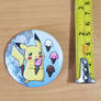 Pikachu icecream button 2.25in