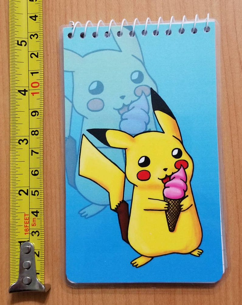Pikachu notepad by Cehem on DeviantArt